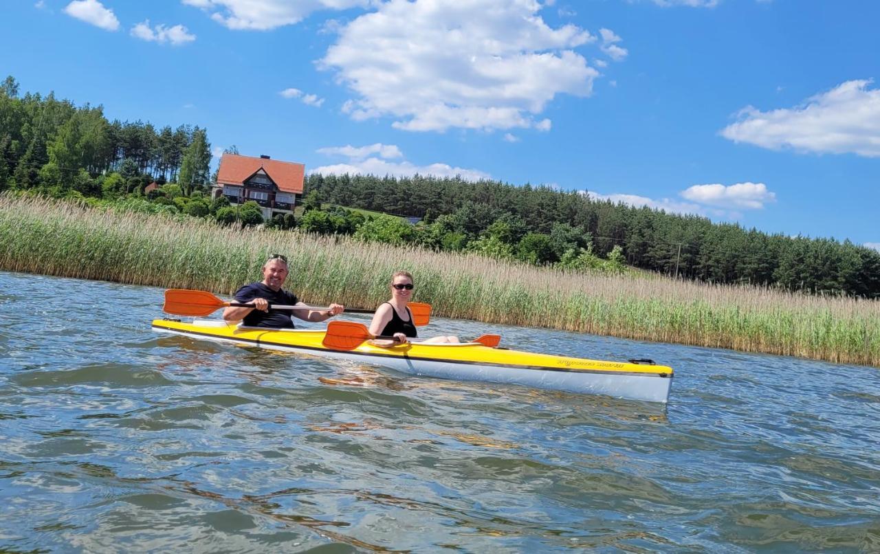 Lipnica  Dom Na Wzgorzu Z Widokiem Na Jezioro Z Balia I Sauna מראה חיצוני תמונה