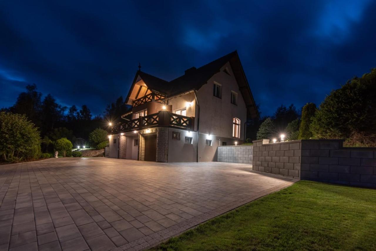 Lipnica  Dom Na Wzgorzu Z Widokiem Na Jezioro Z Balia I Sauna מראה חיצוני תמונה